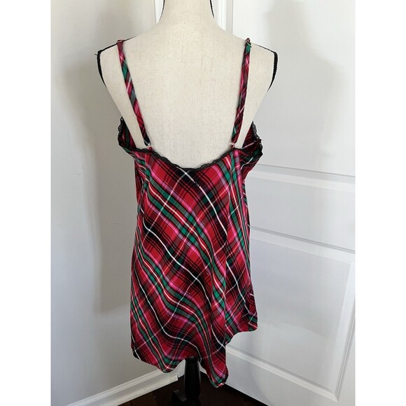 Victoria’s Secret Red Plaid Sleep Dress Holiday Size XL EUC - Picture 3 of 8